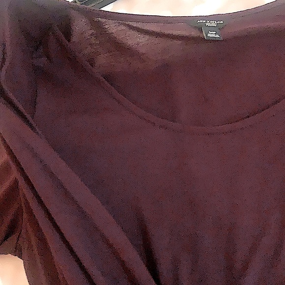 Ann Taylor - Soft Drape Scoop Neck Blouse - Picture 3 of 7